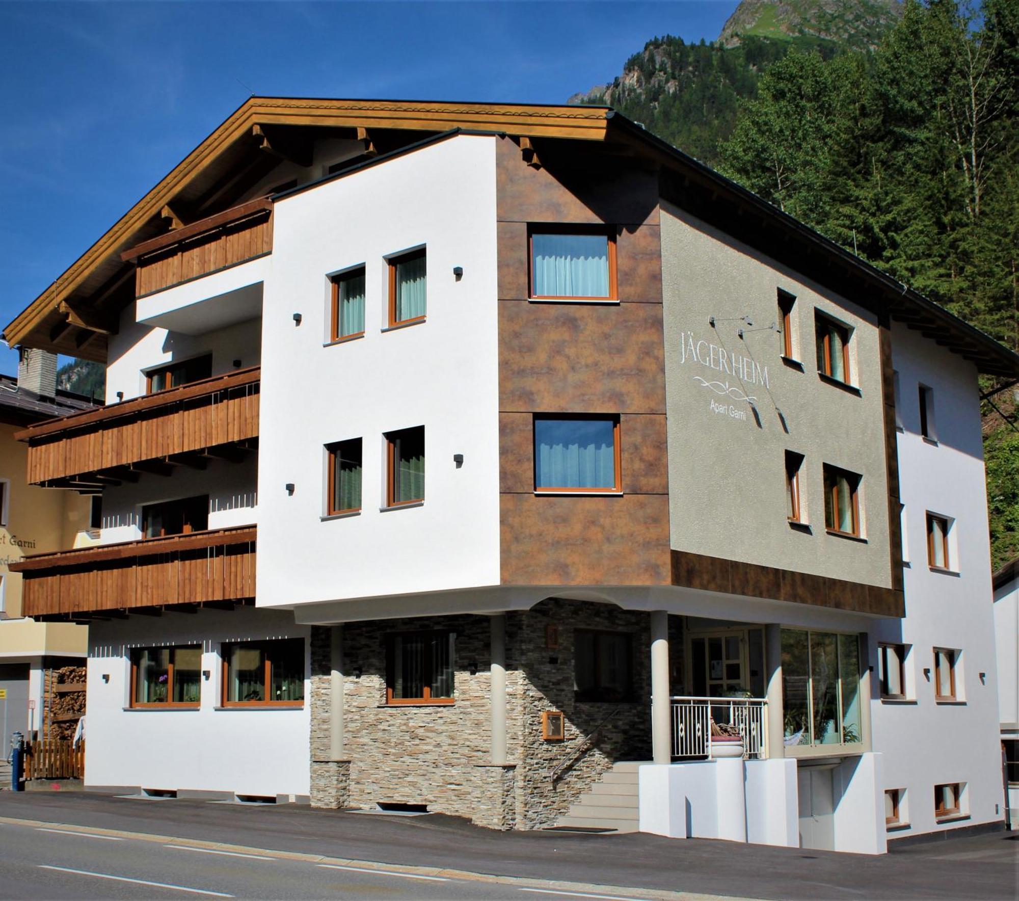 Bed and Breakfast Apart Garni Jägerheim Kappl  Exterior foto